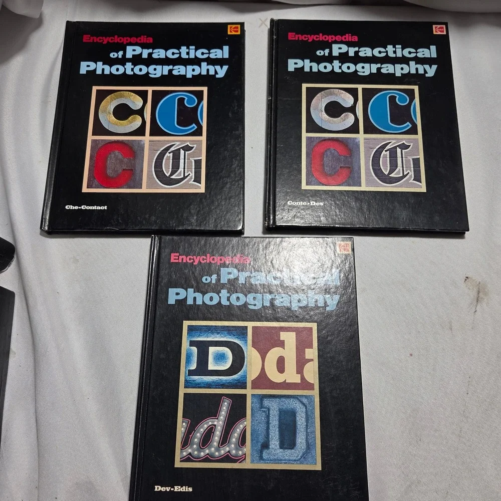Kodak Encyclopedia of Practical Photography Hardcover Set Volumes 2-14 Index